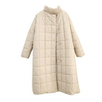 long thick warm down coat