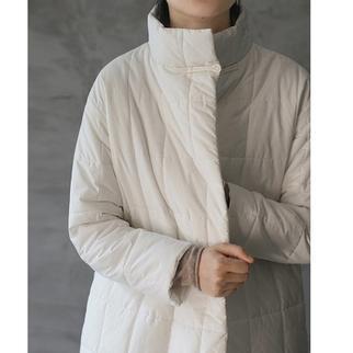 long thick warm down coat