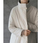 long thick warm down coat