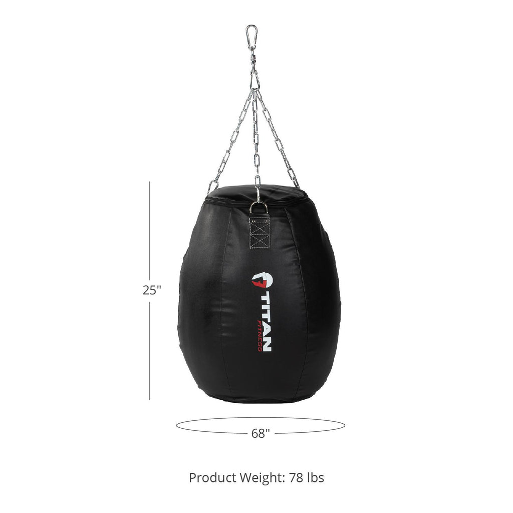 Fitness Power Strike Punching Bag Top Hanging 78 pound