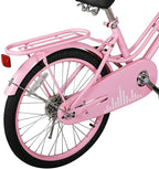 Coewske Kids Bike 20 inch Boys Girls Bicycle with Hand Brake and Kickstand Pink