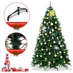 Costway 7.5ft Hinged Christmas Tree Douglas Full Fir Tree 2254 Tips