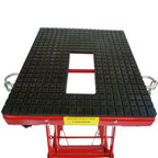 300LBS Motorcycle Dirt Bike Scissor Jack Lifts Crank Hydraulic Operated Stand