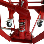 300LBS Motorcycle Dirt Bike Scissor Jack Lifts Crank Hydraulic Operated Stand