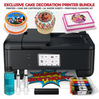 Tech Deals Cake Image Printer, Edible Ink Cartridges &amp; 50 Wafer Paper Sheets