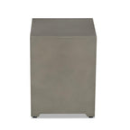 Bowery Hill Modern Steel Propane Tank Cover in Mist Gray