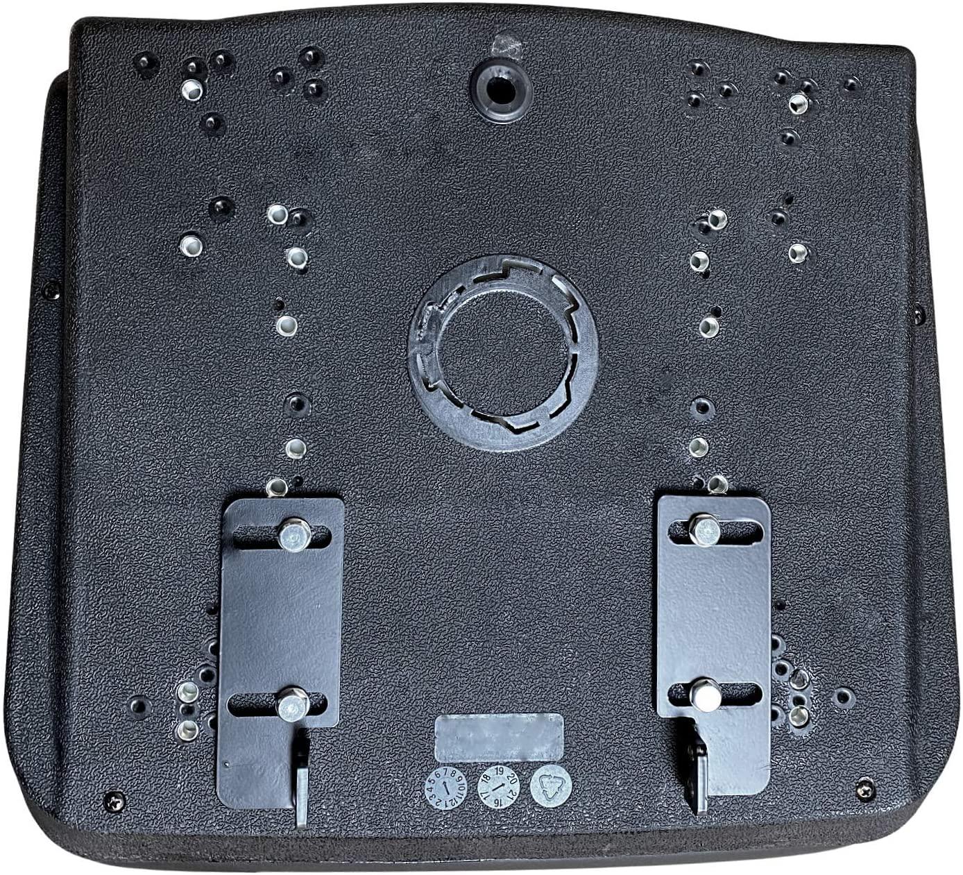 trac seats black tractor seat for john deere 650 750 850 950 1050 900ch compact tractors ch16115 (same day )