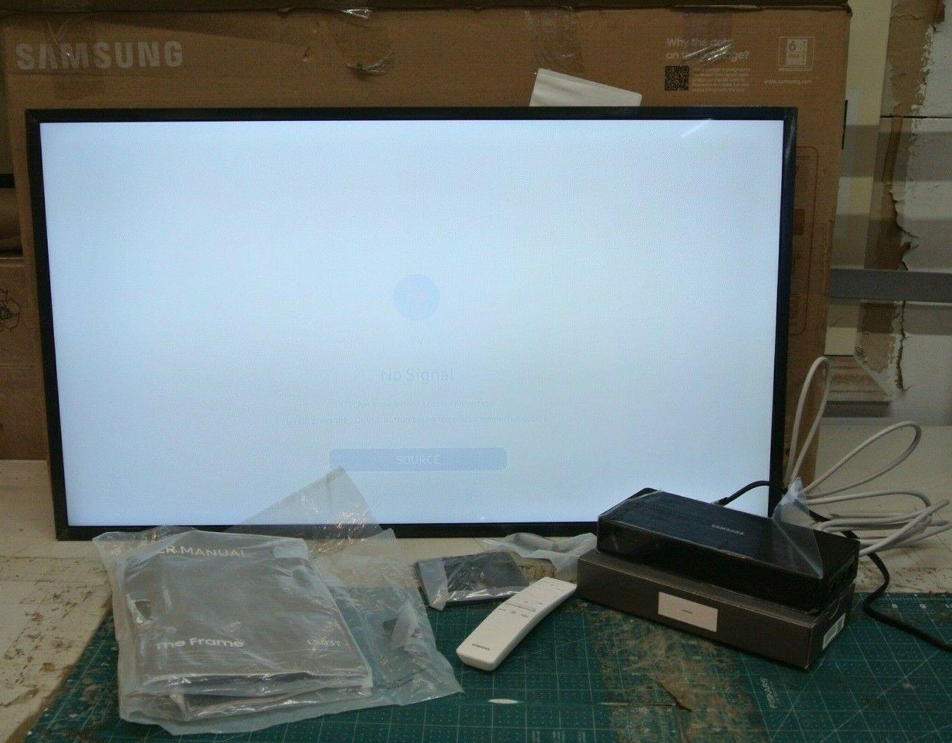 samsung the frame ls03t 32" full hd hdr smart qled tv qn32ls03tbf - black --(s2)