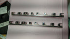 CADILLAC 1946  FENDER SCRIPT REAL nice Chrome