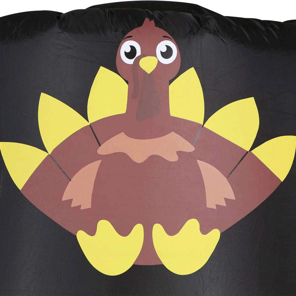 Holidayana 6 Foot Tall Air Inflatable Thanksgiving Pilgrim Hat Decoration