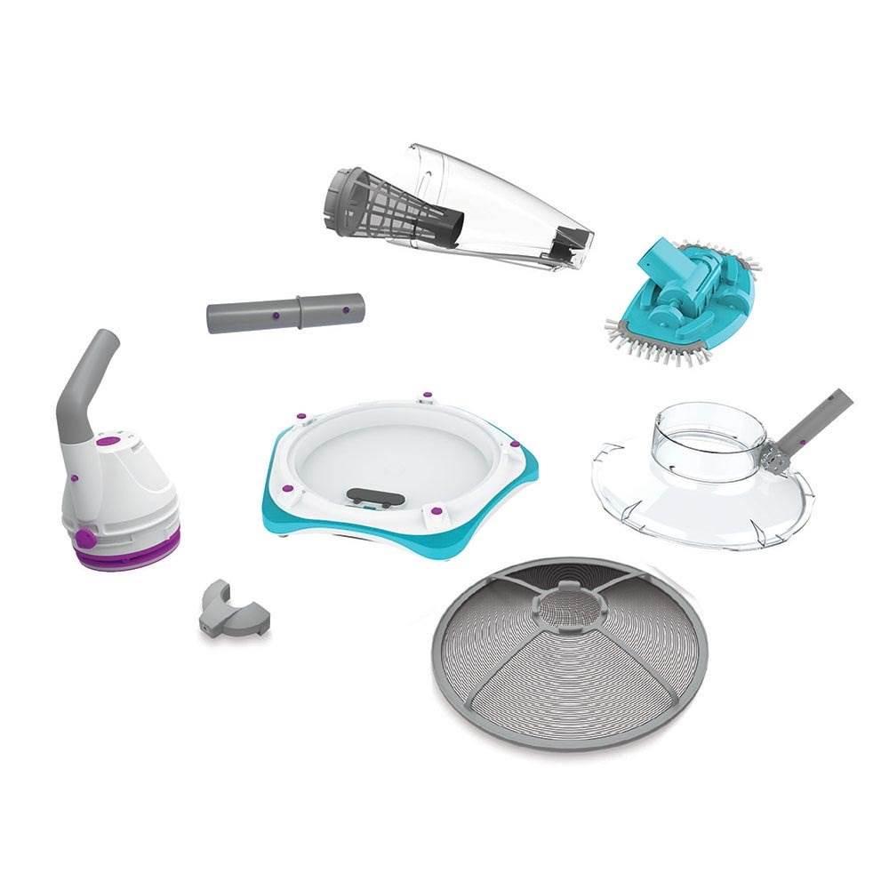 Kokido Pool Products Kokido EV85CBX Telsa 85 Rechargeable Handheld Electric Pool Vacuum Set (2 Pack)