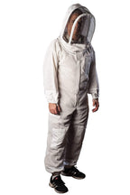 forest beekeeping supply ventilated bee suits for men &amp; women - clear view fencing veil ykk brass zippers light weight &amp; maximum protection professional &amp; beginner beekeeper suit (medium)