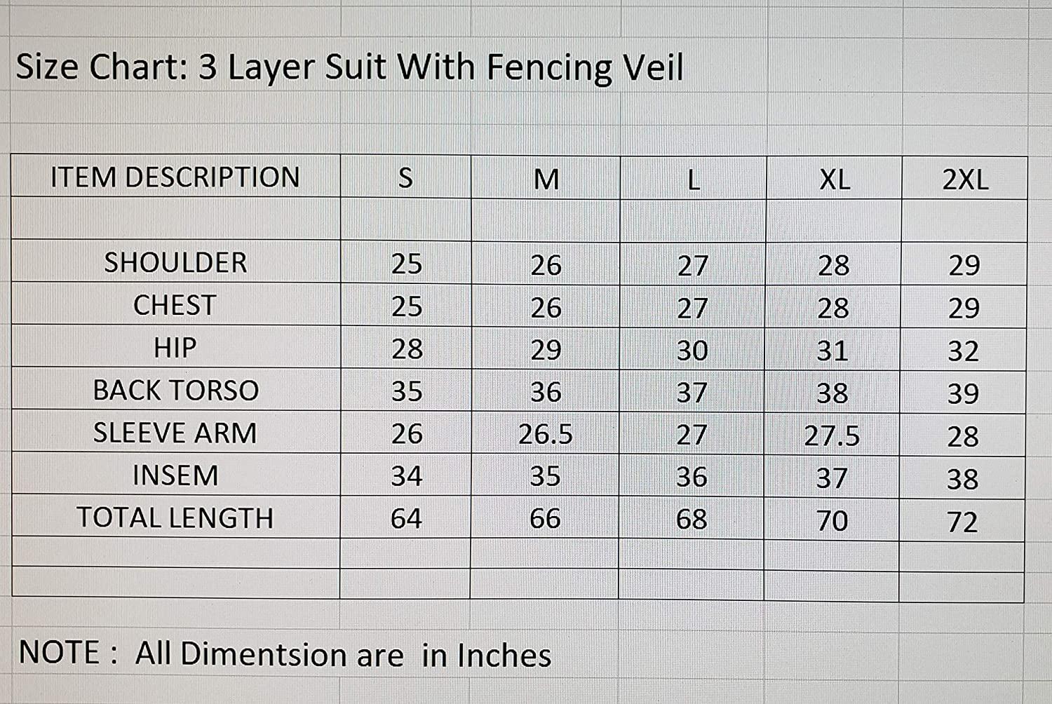 forest beekeeping supply ventilated bee suits for men &amp; women - clear view fencing veil ykk brass zippers light weight &amp; maximum protection professional &amp; beginner beekeeper suit (medium)