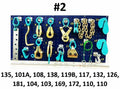 SET#2 HEAVY DUTY AUTO BODY FRAME MACHINE 15 PCS PULLING TOOLS CLAMPS MEGA PACK