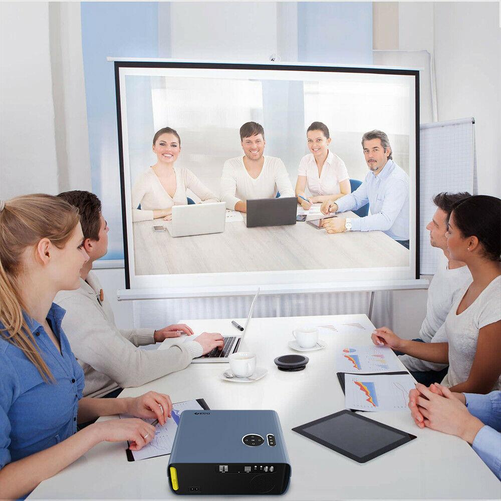 android 9.0 wifi projector led cinema tv native 1080p blue-tooth airplay hdmi us