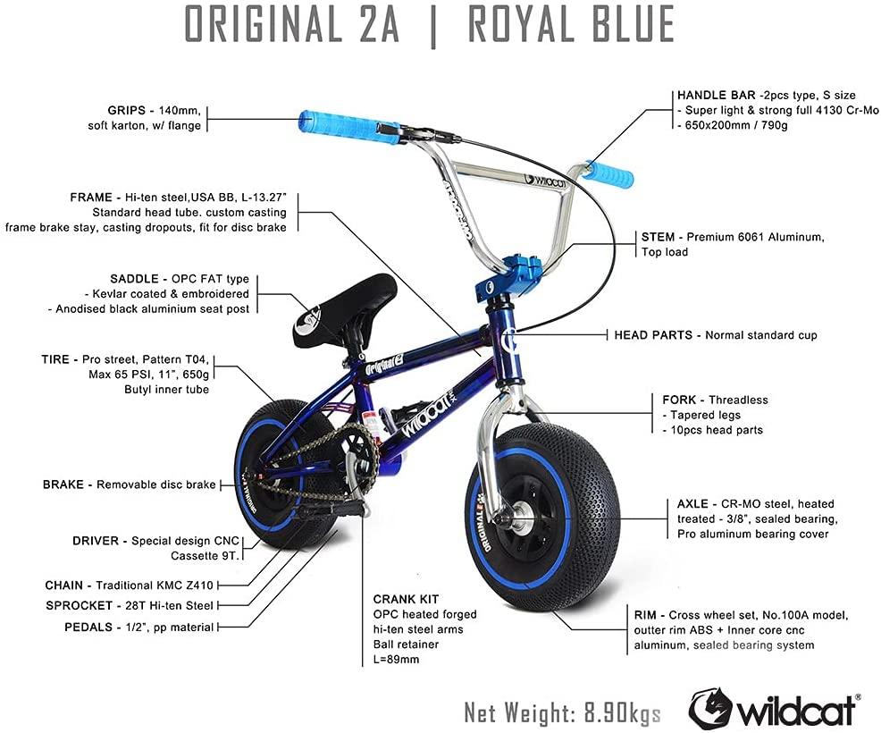 Wildcat Mini BMX Original 2A Royal Blue