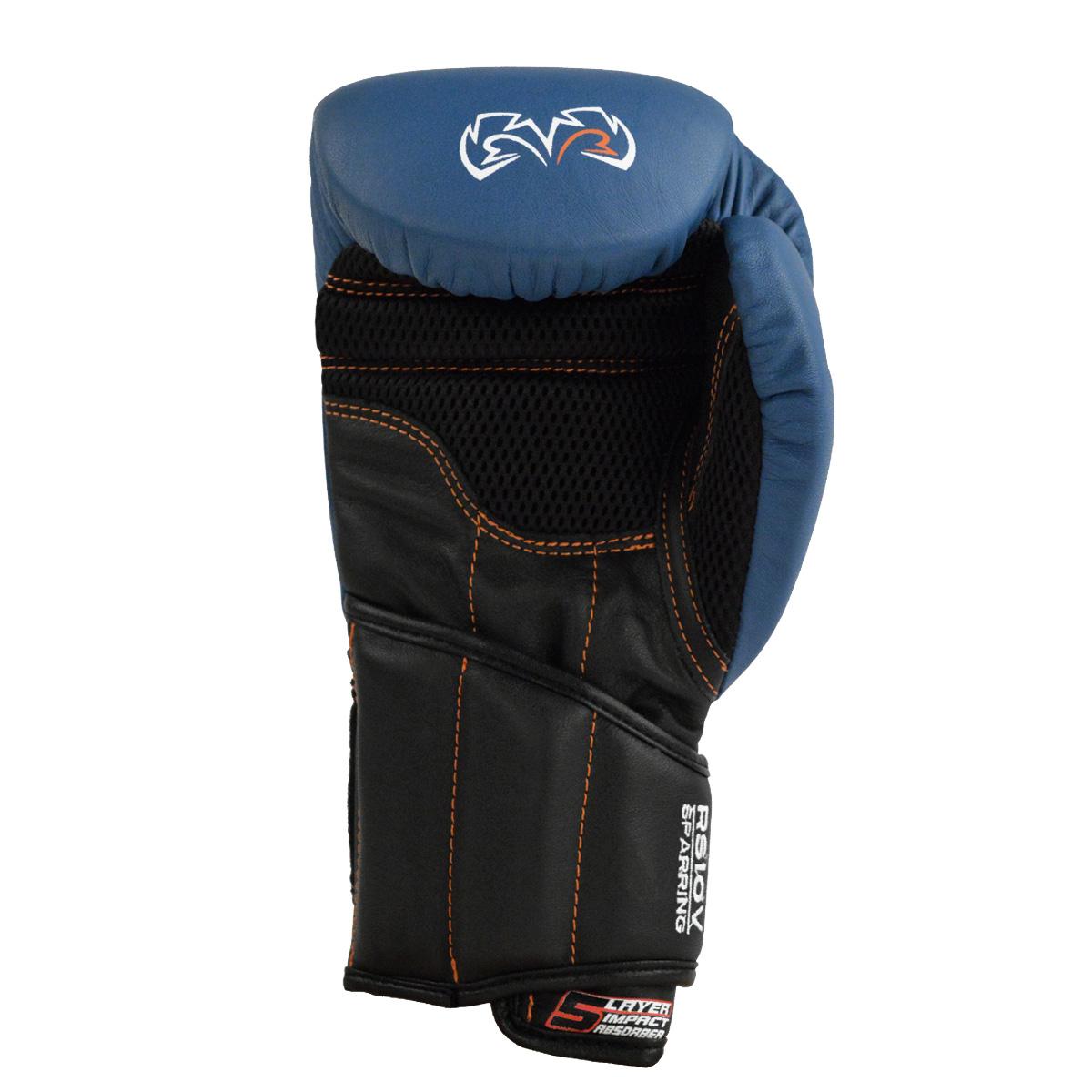 Rival Boxing Optima Sparring Gloves - 18 oz - Blue