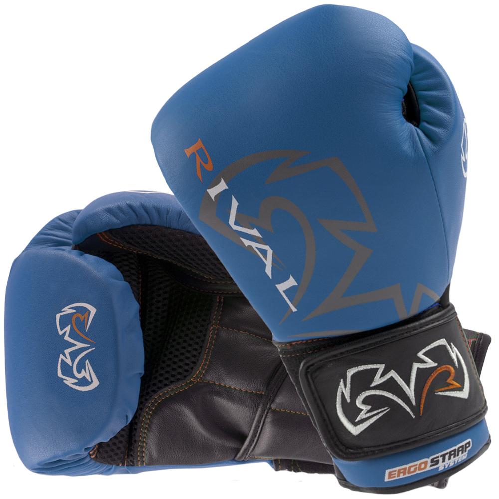 Rival Boxing Optima Sparring Gloves - 18 oz - Blue