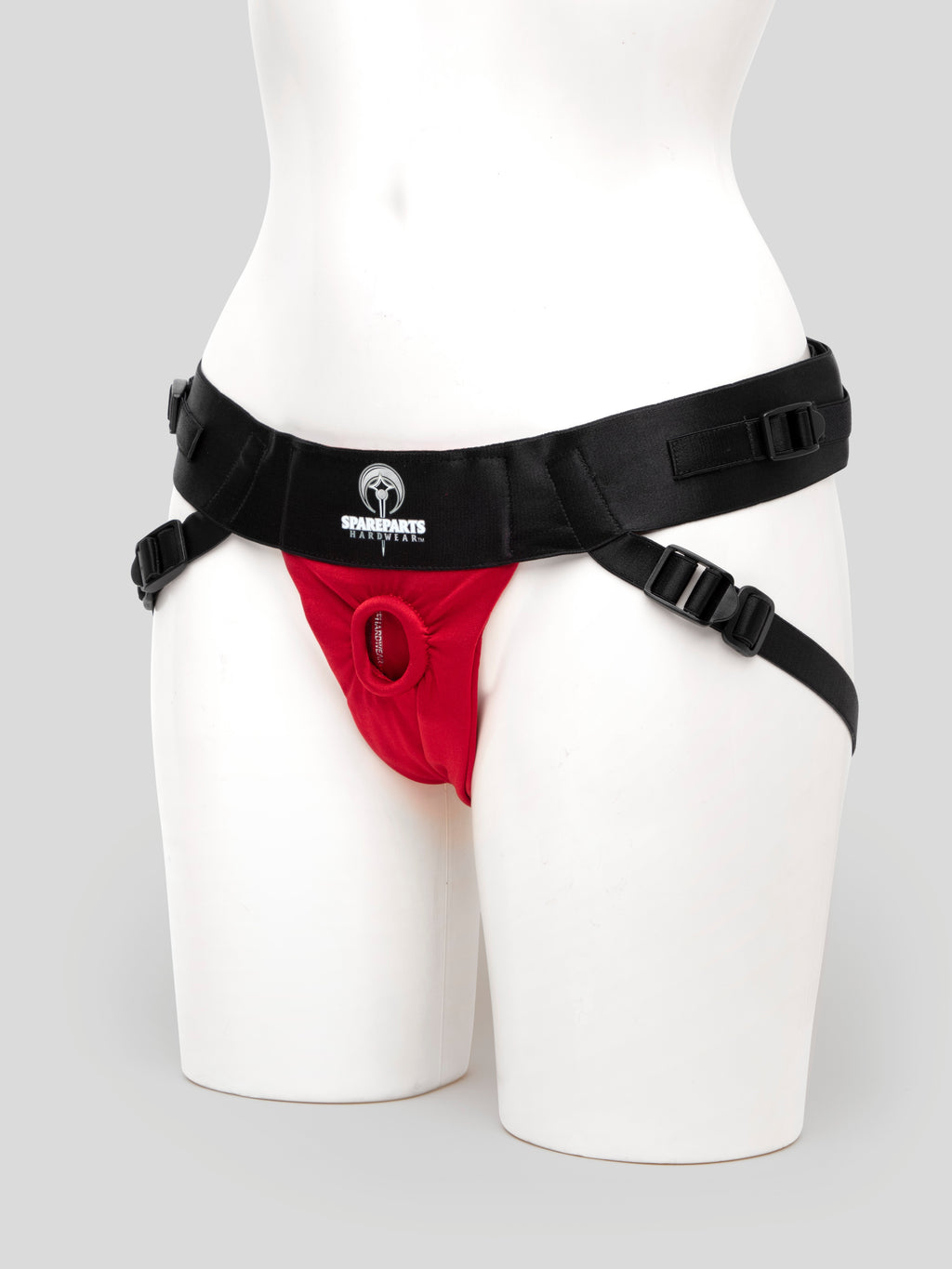 Spareparts Hardwear Unisex Joque Strap-On Harness, Red | Red