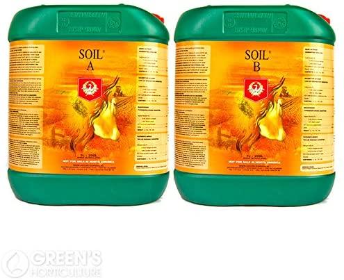 house &amp; garden - soil a&amp;b base nutrient 5l set