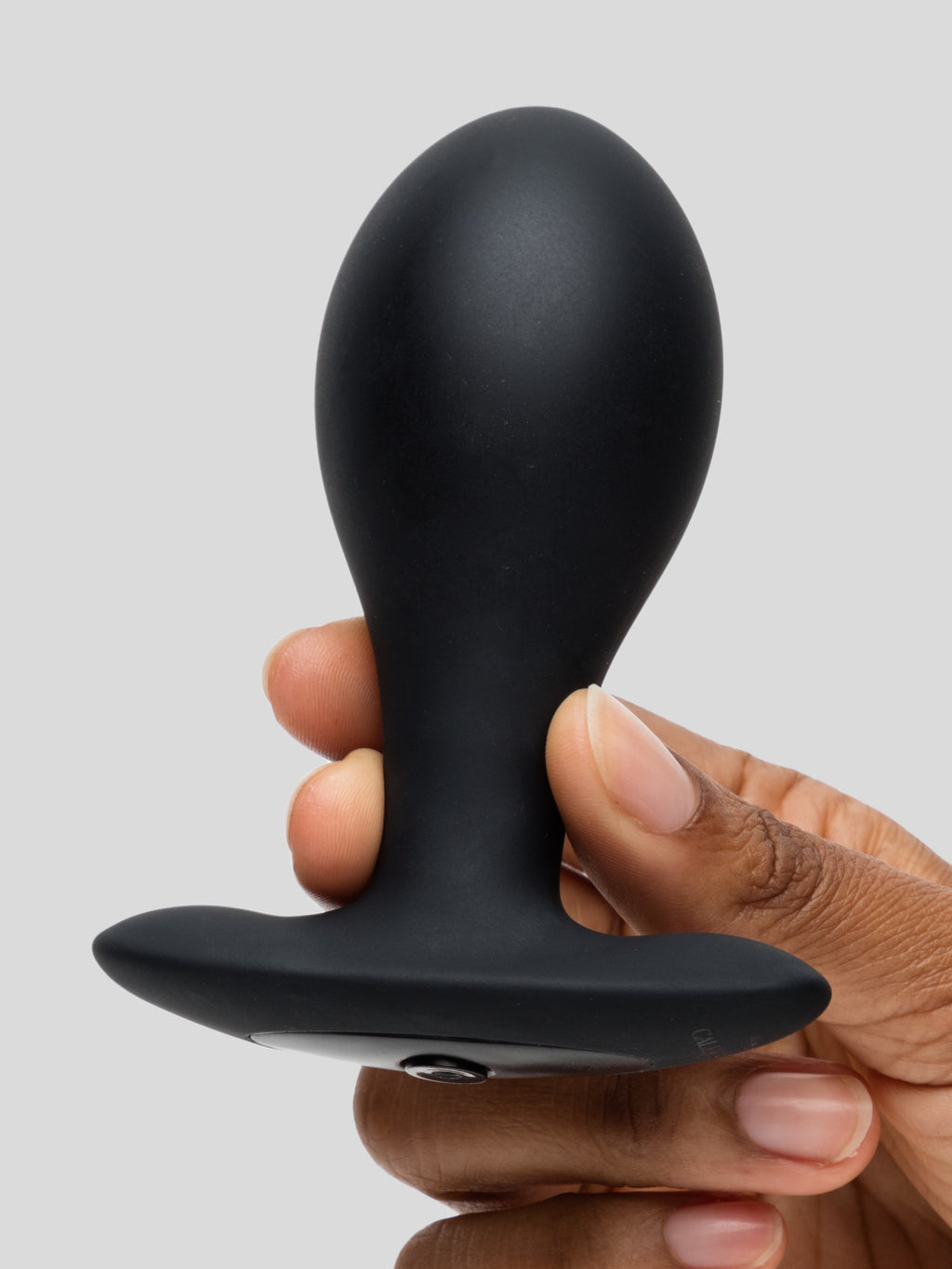 Inflatable Weighted Butt Plug 3.25 Inch, Black