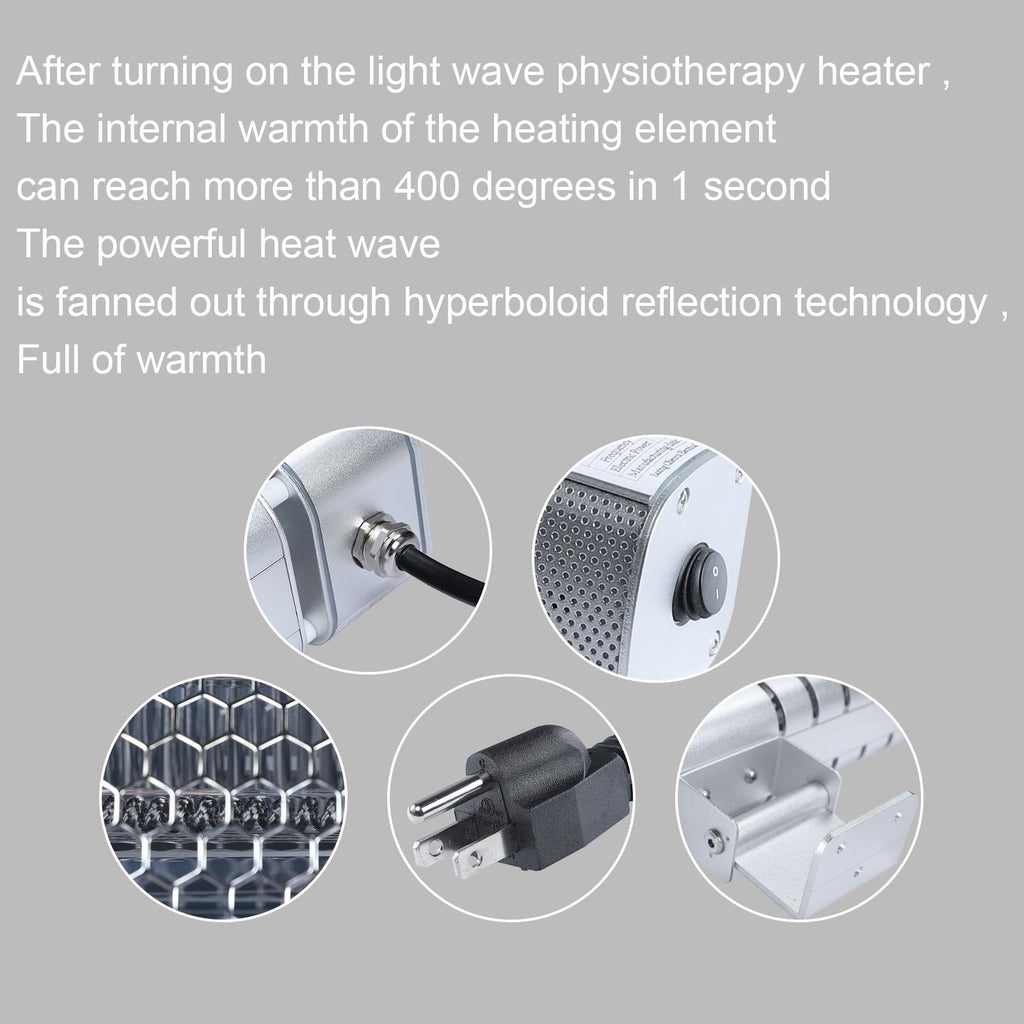 Summer Savings Clearance Jophufed Wall-mounted Electric Heater Suitable For Indoor And Outdoor 800w,110v,50HZ