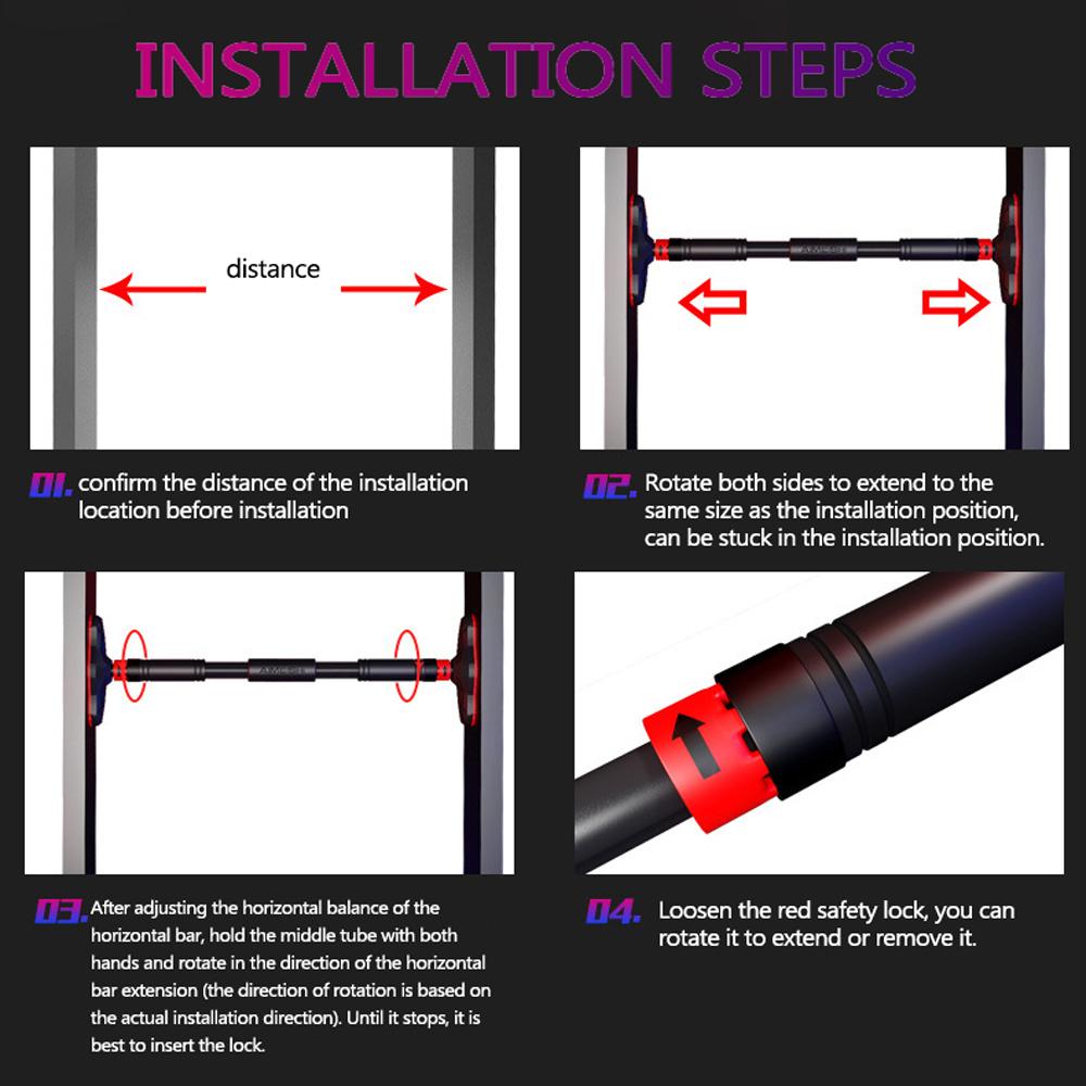 moobody Pull-up Device Door Horizontal Home Indoor Exercise Fitness Equipment Multifunctional Wall Exercise Tool