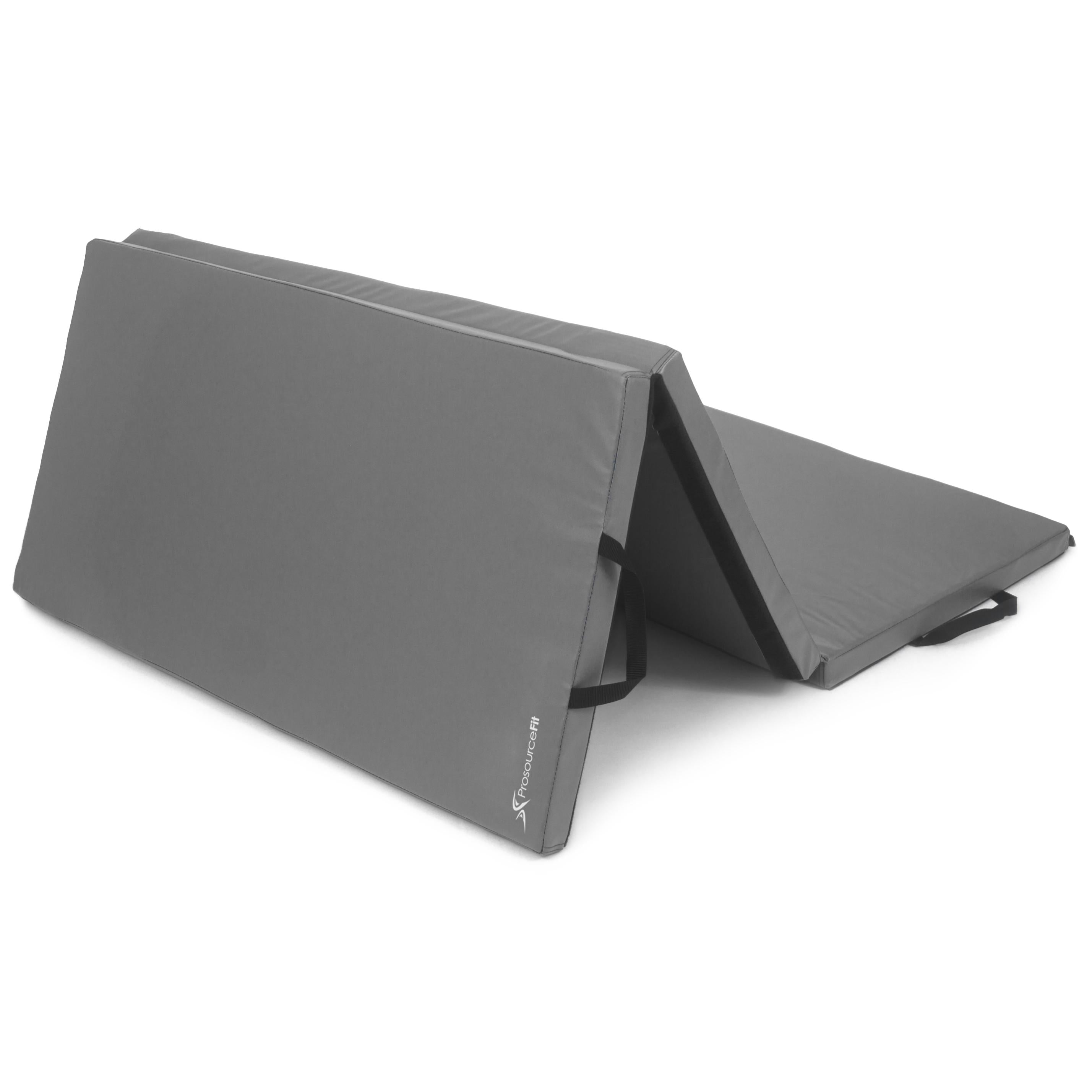 ProsourceFit Tri-Fold Folding Gymnastics Mat 6?x4? for Fitness
