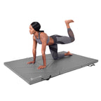 ProsourceFit Tri-Fold Folding Gymnastics Mat 6?x4? for Fitness