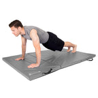 ProsourceFit Tri-Fold Folding Gymnastics Mat 6?x4? for Fitness