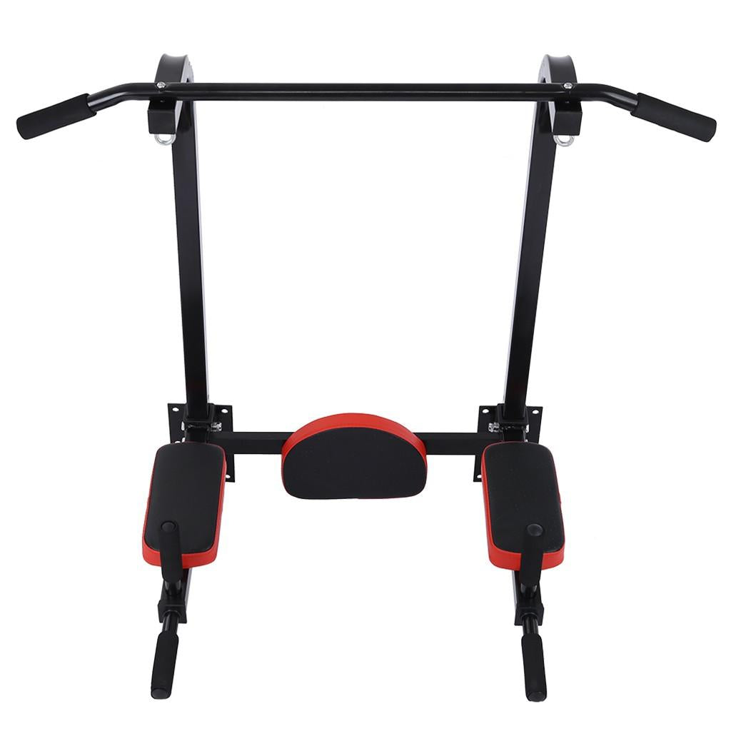 BLUKIDS Multifunctional Wall Mounted Pull Up Bar/Chin Up bar,Dip Station for Indoor Home Gym Workout,Power Tower Set Training Equipment Fitness Dip Stand Supports to 265 Lbs