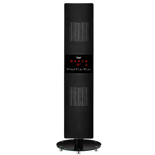Ozeri OZH1 Dual Zone Oscillating Ceramic Heater with Adjustable Thermostat and Remote Control