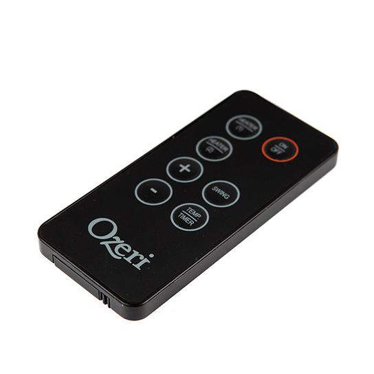 Ozeri OZH1 Dual Zone Oscillating Ceramic Heater with Adjustable Thermostat and Remote Control