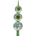 Carpathian Mountains Finial Polish Glass Christmas Tree Topper