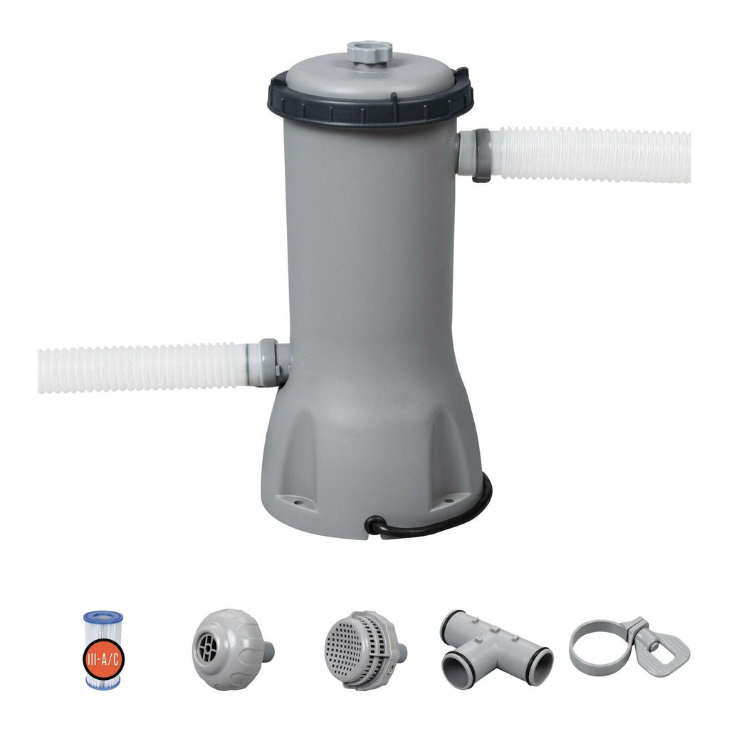 bestway 1000 gph/1500 gph/2500 gph filter pump for above ground swimming pools