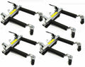 4-PC Hydraulic Car Dollies 12" Wheel Lift Positioning Jack Auto Dolly Hoist Set