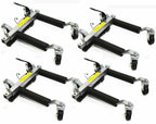 4-PC Hydraulic Car Dollies 12" Wheel Lift Positioning Jack Auto Dolly Hoist Set