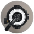 vidaXL Pool Sand Filter with 4 Position Valve Gray 1.4"