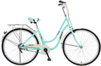 Complete Cruiser Bikes,Womens Comfort Bicycle Beach Cruiser Bicycle,Single Speed Bicycle for Women,Comfortable Commuter Bicycle,26" Classic Bikes for Women