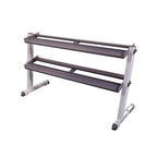 Body Solid GDR60 2 Tier Horizontal Dumbbell Rack