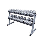 Body Solid GDR60 2 Tier Horizontal Dumbbell Rack