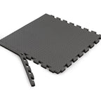 Xspec 1" Extra Thick Reversible EVA Foam Gym Mats 12 pcs 48 Sq Ft, Black &amp; Grey