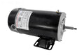 2 hp black dual speed round flange pool motor