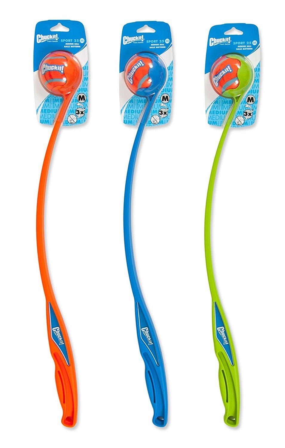 Chuckit! Classic Ball Launcher Medium Ball - 25" Launcher - Pack of 12