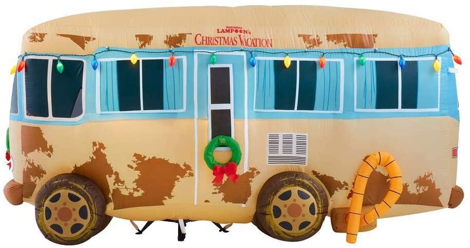 Gemmy 7.5Ft. Wide Christmas Inflatable National Lampoon's Christmas Vacation Uncle Eddie's RV Indoor/Outdoor Holiday Decoration