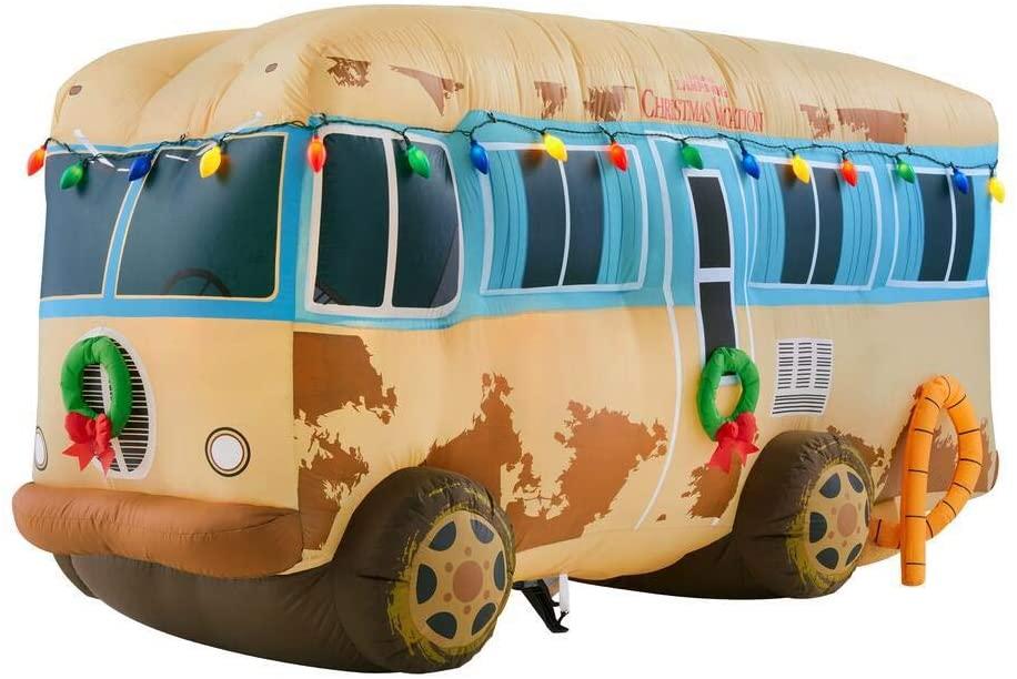 Gemmy 7.5Ft. Wide Christmas Inflatable National Lampoon's Christmas Vacation Uncle Eddie's RV Indoor/Outdoor Holiday Decoration