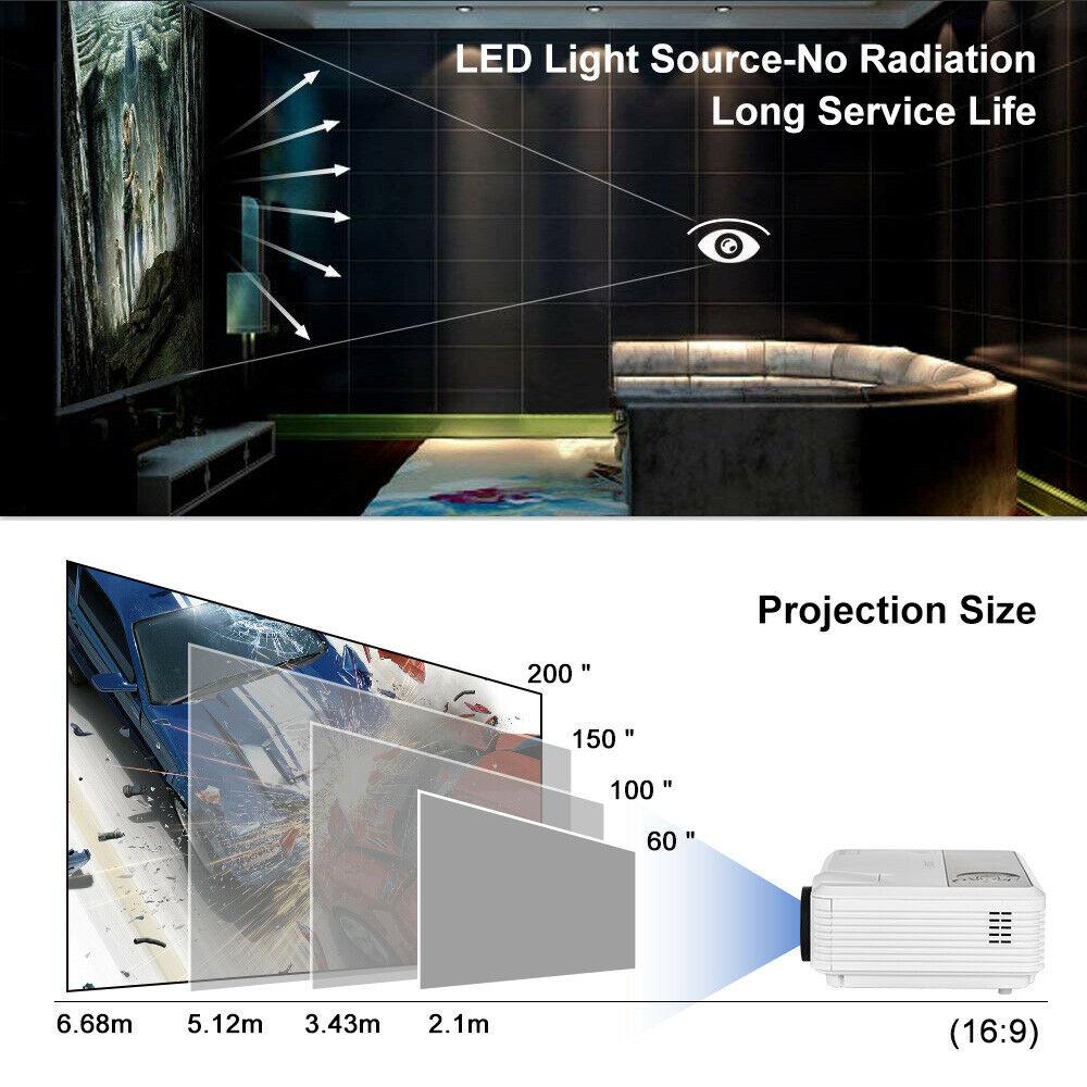 1080p android smart wifi projector full hd proyector airplay bt movie tv 5000lms