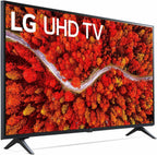 lg 43" up8000 80-series 4k uhd smart tv with ai thinq - 3 hdmi