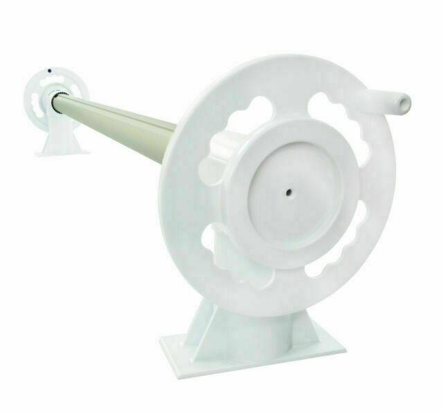 sun2solar above ground solar cover reel for swimming pool up to 21' wide