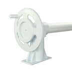 sun2solar above ground solar cover reel for swimming pool up to 21' wide